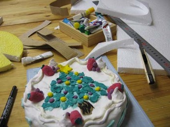 ケーキ作り