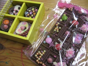 手作りチョコレート