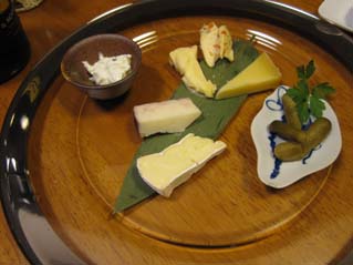 ワインと夕食