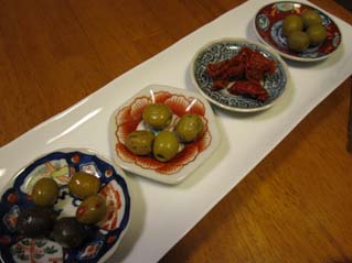 ワインと夕食