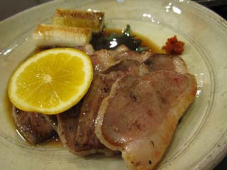 手打ち蕎麦と日本酒
