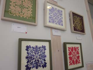 切り紙個展