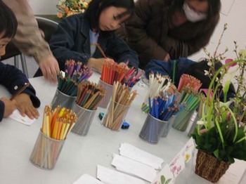 クラス展始まりました