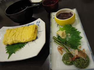 手打ち蕎麦と日本酒