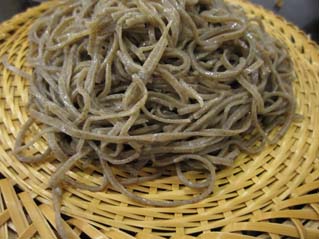 手打ち蕎麦と日本酒
