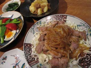 夕食