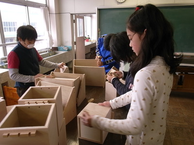 子どもたちとのものづくり５