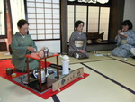 初山宝林寺にてお茶会