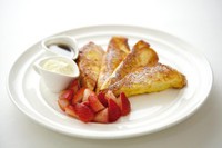 フレンチトーストを朝食に 2014/02/01 02:41:55
