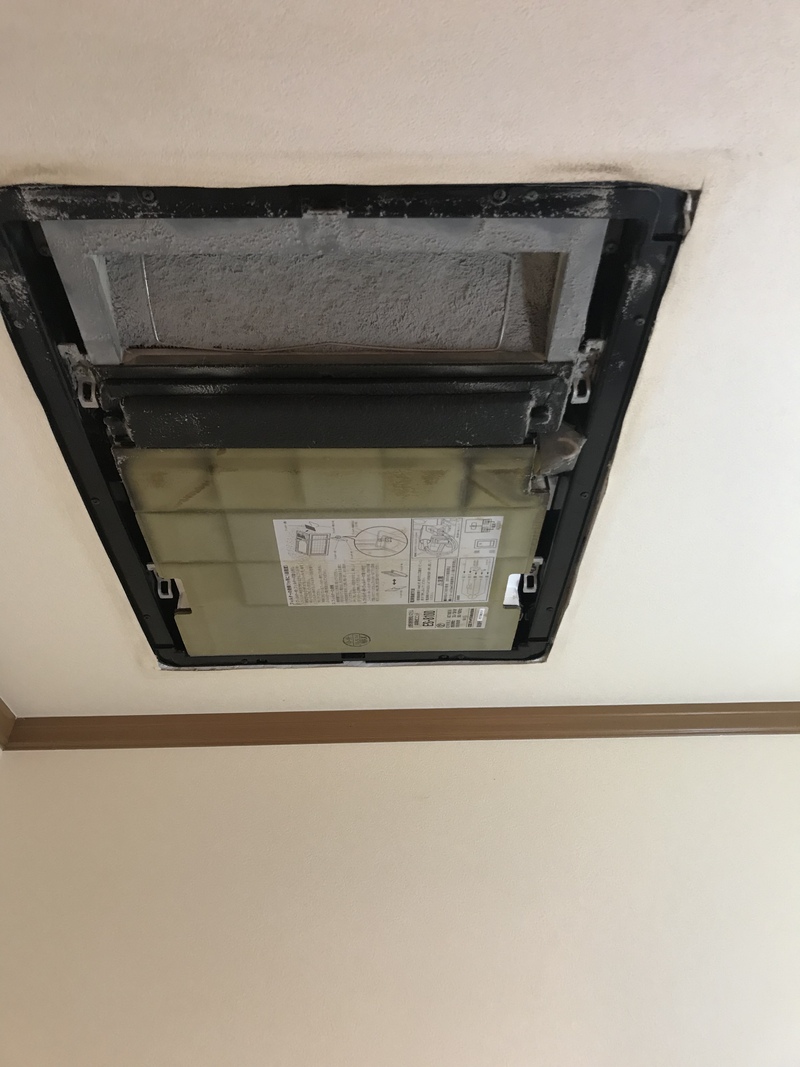 24時間換気扇の掃除
