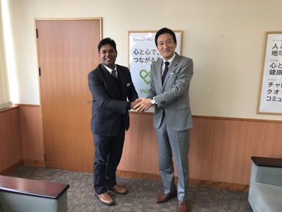 ワタミ本社を訪問