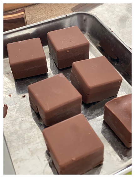ドバイチョコ作りレッスン(ω)