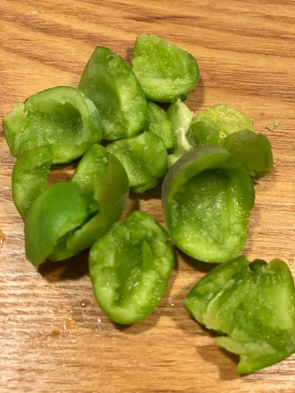 カリカリ梅を仕込む(ω)