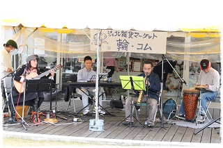 輪.コム vol.7 イベントの様子　ライブ
