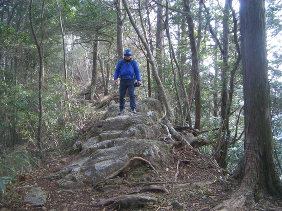愛知鳳来寺山の鷹打場・天狗岩からの空！丁石残る参道で湯谷峠・行者越を越えて周回！