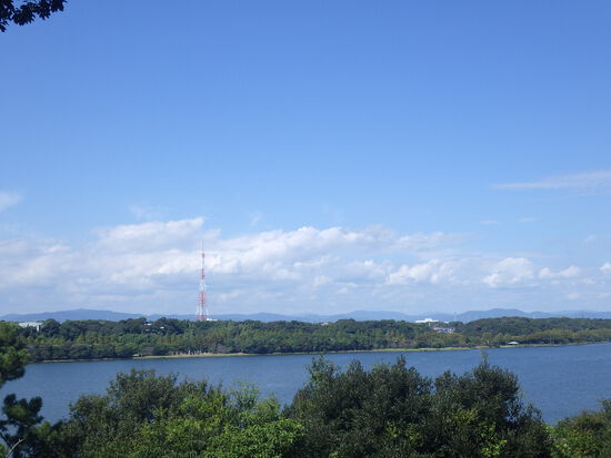 【秋の気配をさがして】浜松龍雲寺・金澤翔子書展と佐鳴湖展望