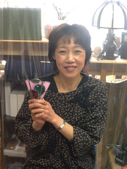 “和の森”ってこんな店・・・「ステンドグラス体験教室」