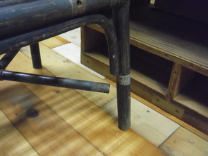 家具修理・・・籐椅子の巻物