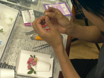 “和の森”ってこんな店・・・「レカンフラワー体験教室」