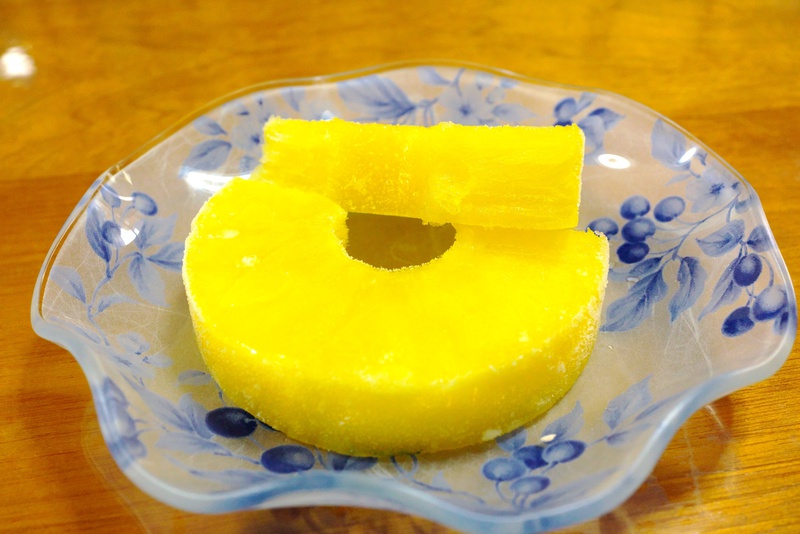 ♪ 輪切りパインアイス