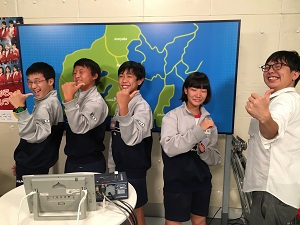 高台中学校　職場体験