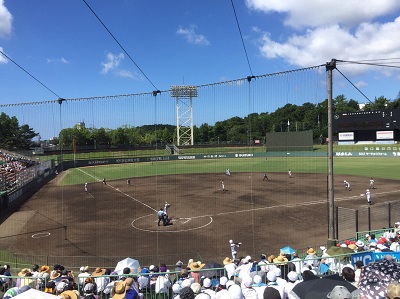 高校野球静岡大会　１回戦２日目始まりました！