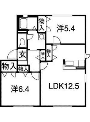 菊川市東横地☆2LDK