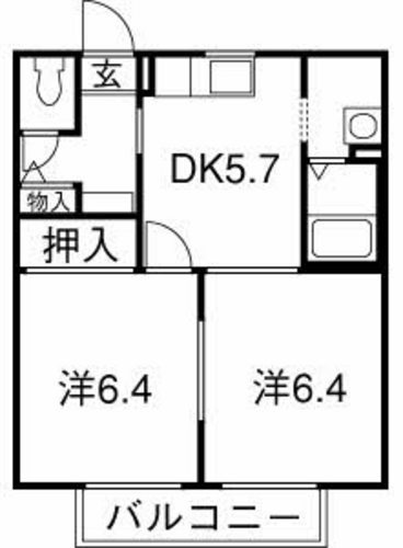 菊川市下平川☆2Ｋ