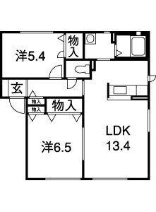 菊川市本所☆2ＬＤＫ