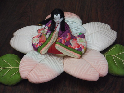 和の森の雛祭り・・・木目込み人形