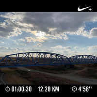 12kmラン 2019/01/17 17:27:18