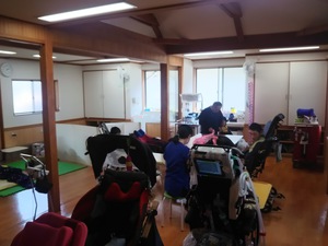 ボランティアに行ってきました。