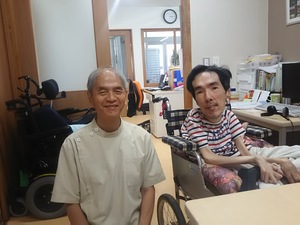 今日もボランティアへ／ハーモニー。