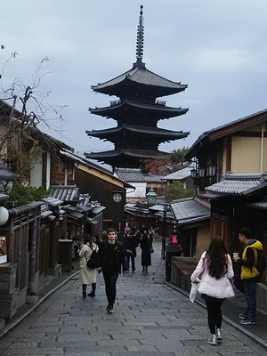 京都一筆歩き。