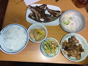 今シーズン最後のカキ？