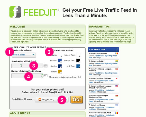 FEEDJIT がスケスケに丸裸すぎて楽しい