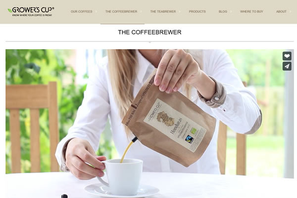 淹れたてのコーヒーという不可能を可能にした「Growerscup Coffeebrewer」