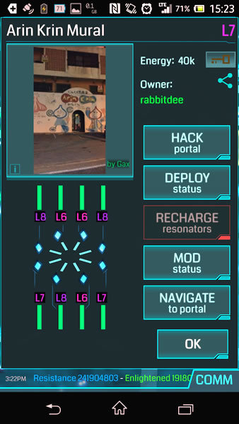 Ingress（イングレス）｜リアル地図上の美しい光、ポータルの所有権を奪い合え！