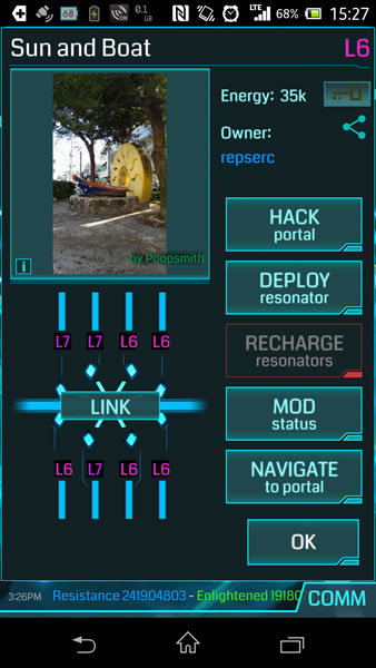 Ingress（イングレス）｜リアル地図上の美しい光、ポータルの所有権を奪い合え！