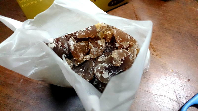 「蔵茶房なつめ」で山奥ならではの、お土産購入。