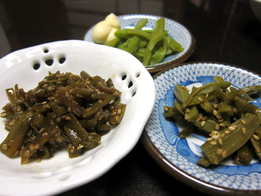 旬を食べよう、「山クラゲ」を食べよう