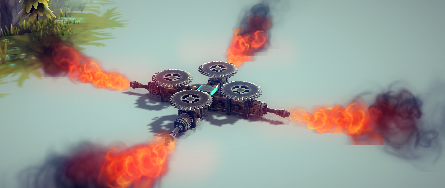 物理エンジンで遊ぶ！ 創造性とものづくり精神を刺激する「Besiege」