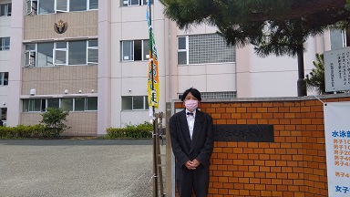 丸塚中学校行ってきました