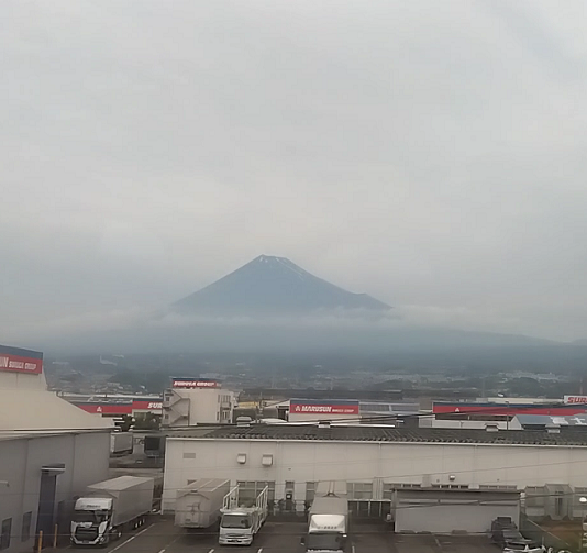 今週の富士山