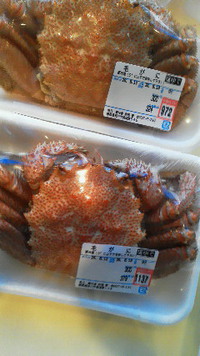 毛がにの塩ゆで 2014/08/12 13:42:02