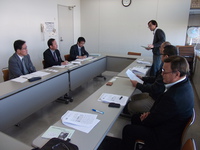 袋井市へ住宅リフォーム助成実施の要望書提出。