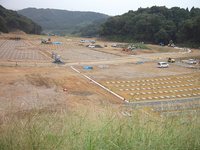 袋井夢の丘墓園の現地視察。