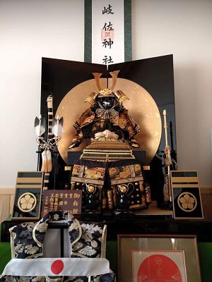 今年も五月人形を飾りました☆