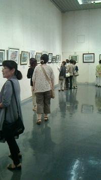 押し花夢工房作品展 2016/07/05 16:00:05