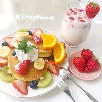 ☆フルーツパンケーキ☆ 2020/04/23 23:08:27